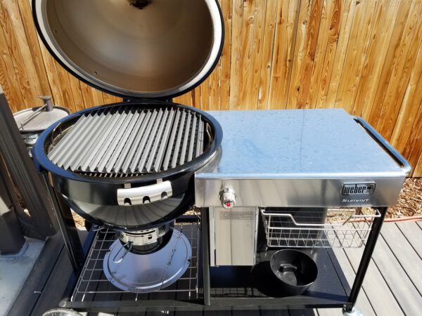 26" kettle set on Weber's new Summit Charcoal grill