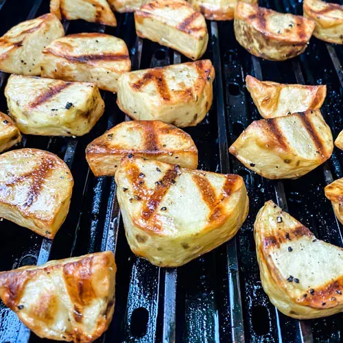 Better Than Bobby Flay Grilled Potatoes