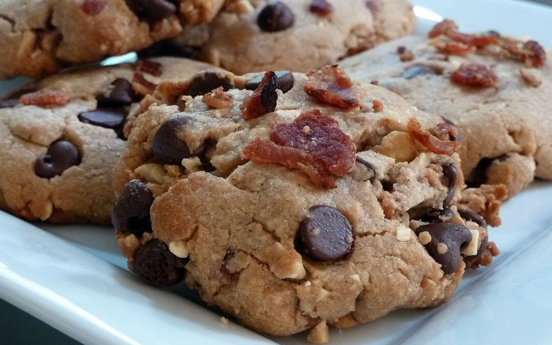 Peanut Butter Chocolate Chip BACON Cookies