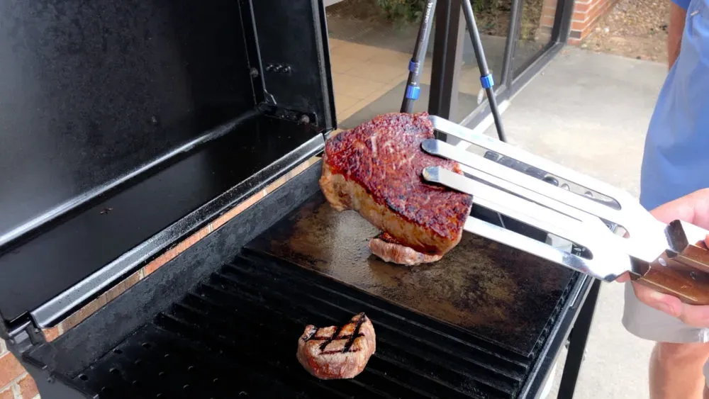 wagyu on the grill