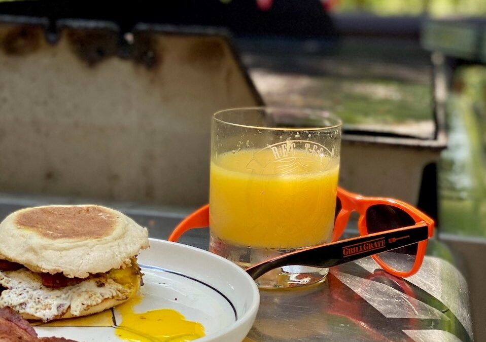 Grill Your Favorite Breakfast Sandwich with GrillGrates