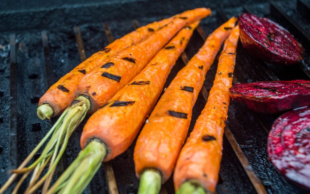 Grilled Whole Carrots
