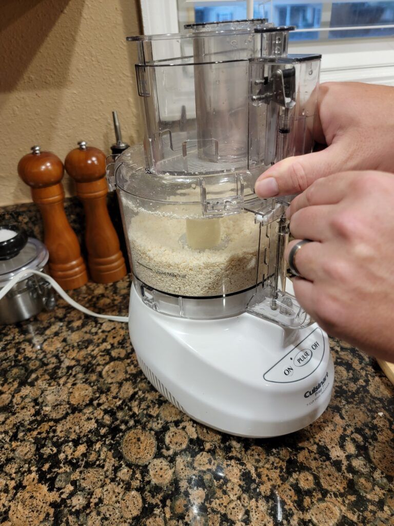 Photo of Chop or blend the koji rice in a food processor