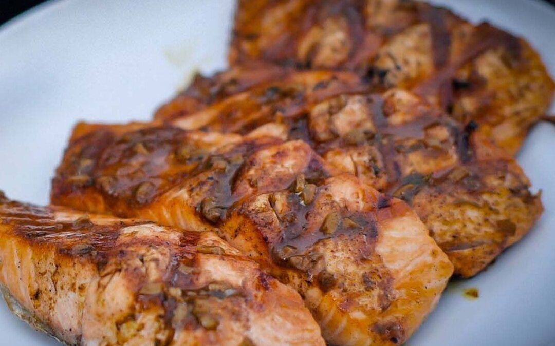 Marinated Grilled Salmon 