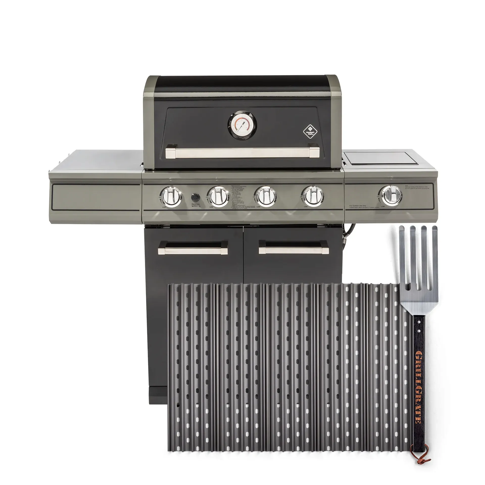 Member's Mark Pro Series 4 Burner Gas Grill - UNBOXING & ASSEMBLY